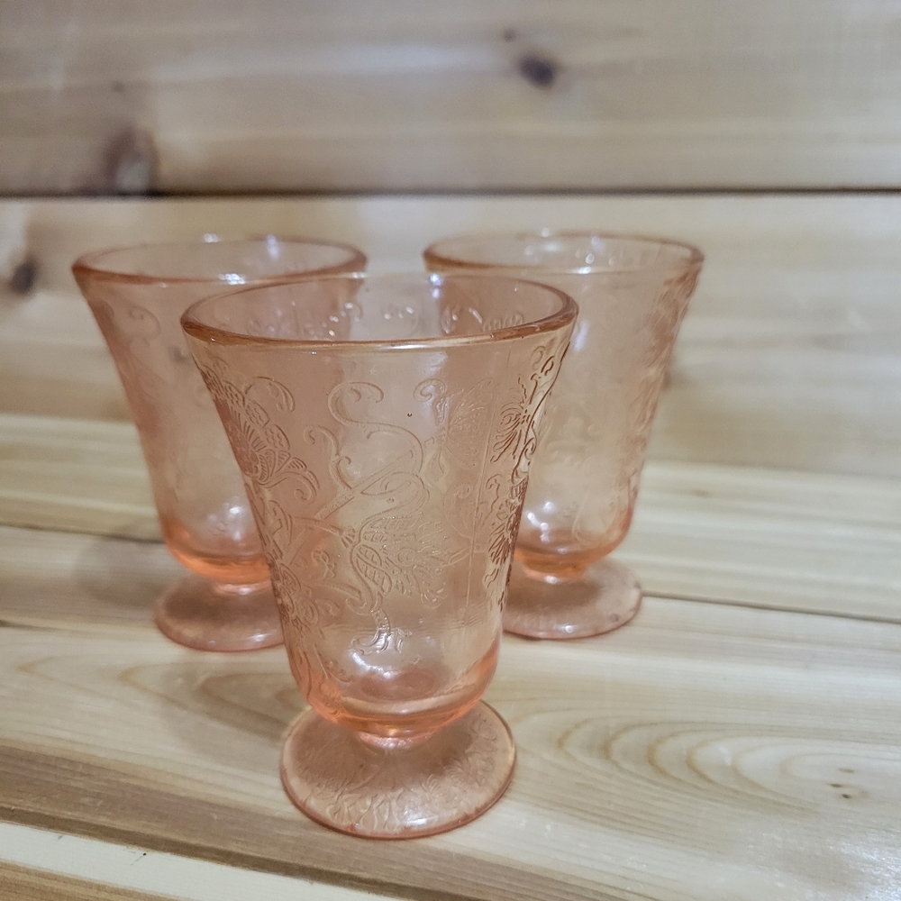Pink Cherry Blossom Depression glasses(3)